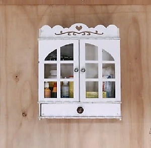 Tủ thuốc gia đình hiện đại HUCHU gỗ nhựa chống nước