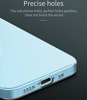 Ốp lưng dẻo silicon trong suốt cho iPhone 12 / iPhone 12 Pro (6.1 inch) hiệu Ultra Thin (siêu mỏng 0.6mm, chống trầy, chống bụi) - Hàng nhập khẩu