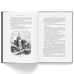 Sách Bá tước Monte-Cristo, trọn bộ 3 tập