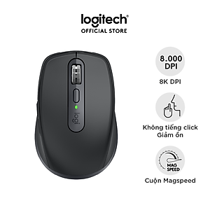 Chuột không dây Logitech MX Anywhere 3S Wireless/ Bluetooth - Hàng chính hãng