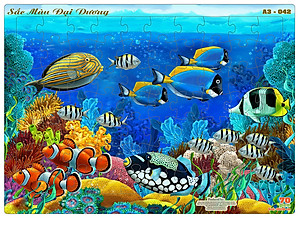 03 bộ tranh xếp hình 70 mảnh ghép khổ A3 – đồ chơi trí tuệ cho bé từ 3 tuổi – Combo 15