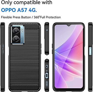 Ốp lưng chống sốc vân kim loại cho Oppo A57 4G / 5G hiệu Likgus (bảo vệ toàn diện, chống va đập) - hàng nhập khẩu