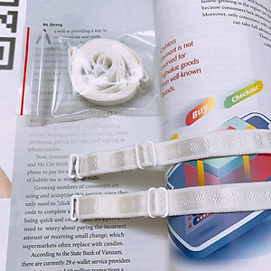 1 CẶP DÂY ÁO LÓT THAY THẾ, DÂY ÁO MÀU