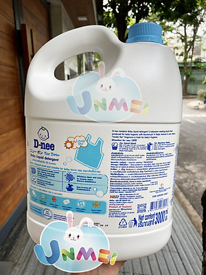 Nước Giặt Quần Áo Cho Bé D-nee - Chai 3000ml (Xanh)