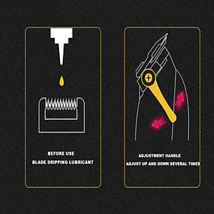 Tông đơ cắt tóc không dây chuyên nghiệp DSP 90057 - Hàng Nhập Khẩu