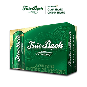 Bia Trúc Bạch - Thùng 24 lon 330ml