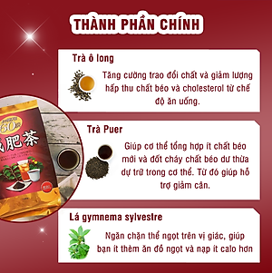 Trà giảm mỡ bụng Genpi Orihiro Nhật Bản hỗ trợ giảm mỡ bắp tay, đùi hiệu quả, chống oxy hoá gói 60 túi lọc JN-ORGEN01
