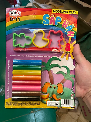 Đất Nặn 8 Màu D-11