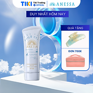 Kem chống nắng dạng gel dịu nhẹ cho da nhạy cảm và trẻ em Anessa Mineral UV sunscreen mild gel For Sensitive Skin & Babies SPF 35+ PA++++ 90g
