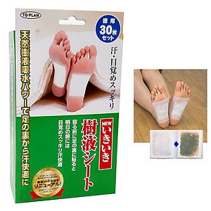 Miếng Dán Thải Độc Tố KENKO 30 Miếng NHẬT BẢN