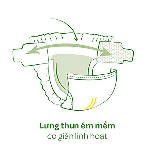 Tã/Bỉm dán Huggies Platinum NatureMade M64/L54/XL44 - Gói Jumbo - Hàng chính hãng