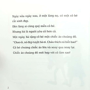 Sách Ngày Xửa Ngày Xưa - Cô Bé Quàng Khăn Đỏ (Tái Bản)