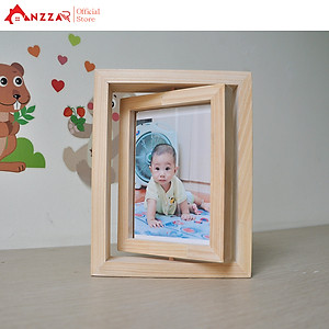 Khung ảnh để bàn xoay dọc nhiều kích thước, khung ảnh trang trí Anzzar KAX-01