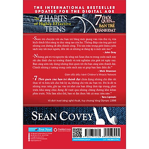Sách 7 Thói Quen của Bạn Trẻ Thành Đạt (Khổ Lớn) (Tái Bản)