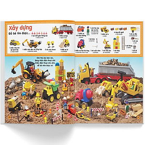 Sách Từ Điển Bằng Hình Cho Trẻ Mầm Non - Trốn Tìm Những Từ Đầu Tiên (Tái Bản)