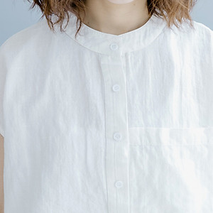 Áo sơ mi nữ form rộng sát nách, chất liệu mềm mát, áo kiểu nữ, form trẻ trung, năng động NeSa Shop SMT03