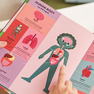 [Gia đình MinHee ] Bộ sách song ngữ Anh - Việt: My first book of Everything - Carobooks