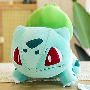 Gấu Bông Pokemon Ếch Kỳ Diệu Bulbasaur Siêu Hot (20cm--->60cm) Hàng Xịn Cao Cấp Mịn Đẹp, An Toàn Cho Người Sử Dụng