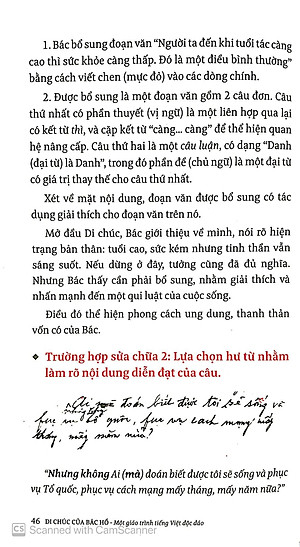 Di Sản Hồ Chí Minh - Di Chúc Của Bác Hồ - Một Giáo Trình Tiếng Việt Độc Đáo (Tái Bản)