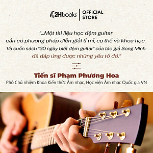 Sách học guitar, Sách 36 ngày biết đệm guitar, tự học guitar cơ bản, giáo trình guitar, học đàn guitar- 2HBooks