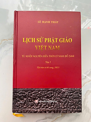 Sách - Lịch Sử Phật Giáo Việt Nam Bộ 3 Tập - Bìa Cứng ( Lê Mạnh Thát )