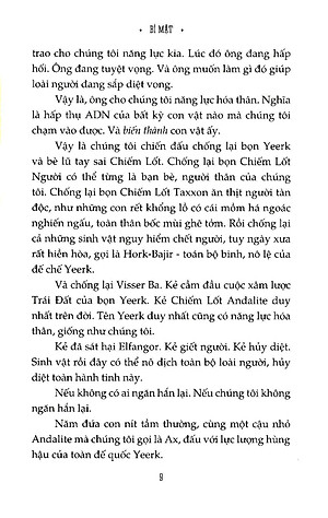 Sách Animorphs - Người Hóa Thú - Tập 9 - Bí Mật