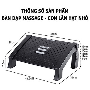 Ghế Gác Chân Công Thái Học ERGONOMIC FOOTREST Ghế Gác Chân Cho Văn Phòng