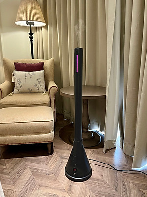 Quạt Tháp 2 Chiều Sưởi Ấm Làm Mát Và Bù Ẩm ULTTY SKJ-CR018HM. Chất Liệu Sưởi Gốm Ceramic Không Đốt Cháy Oxi. Bù Ẩm Không Khô Da Tự Động Tắt Khi Quá Nhiệt - Hàng Chính Hãng