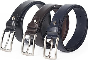 Thắt Lưng Da Nam Da Bò Cao Cấp Gianni Conti Italy VP0162BRO - Nâu