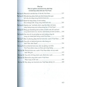 Sách Kiến Trúc Sinh Khí Hậu - Thiết Kế Sinh Khí Hậu Trong Kiến Trúc Việt Nam