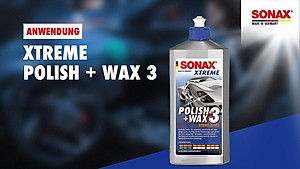 Dung dịch đánh bóng sơn xe Sonax Xtreme Polish Wax 3 250ml 202100