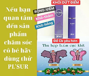 Gel chăm sóc cô bé cao cấp độc quyền PLSUR Chai 30ml