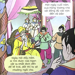 Sách Bé Tập Kể Chuyện - Sự Tích Bánh Chưng Bánh Giầy