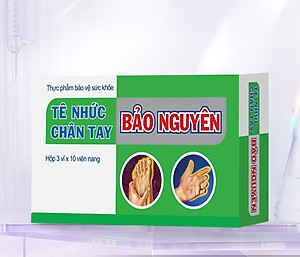 Viên uống tê nhức chân tay xương khớp Bảo Nguyên 30 viên hỗ trợ hỗ trợ chân tay tê nhức, tê mỏi, tê bì, tê cứng, tê buốt, co mỏi, đau nhức xương khớp