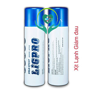 Chai xịt Lạnh Ligpro , giảm đau sau chấn thương Cold spray , 200ml
