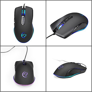 Chuột led Ghost Wolf G830 cho máy tính - hàng nhập khẩu