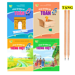 Sách - Combo Vở bài tập nâng cao Tiếng Việt 5, Tập 1+2 (Kết nối tri thức với cuộc sống)