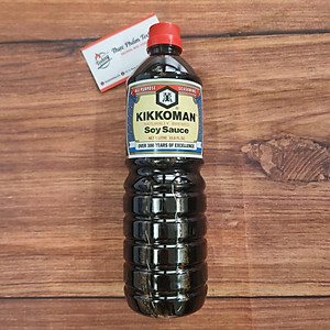 Nước Tương Kikkoman 1 Lít - Hương Vị Truyền Thống (Nhập Khẩu Chính Ngạch, Xuất Xứ Singapore)