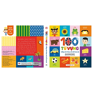 Sách 100 Từ Vựng Tiếng Anh Theo Chủ Đề Cho Bé
