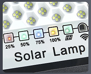 Đèn Năng Lượng Mặt Trời Solar Lamp 300W- Đèn Chống Lóa ( vỏ nhựa )