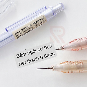 Bút chì bấm / bút chì kim cơ học ngòi 0.5mm – Nhiều màu