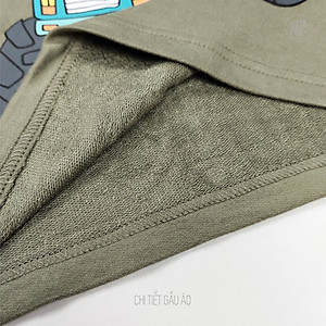 Áo dài tay bé trai BIGFOX - MISS MEOW, áo thu đông cho bé size đại in ôtô vroom 11 - 38 kg