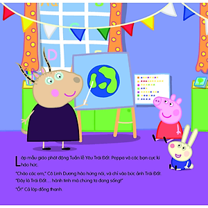 Sách Thế Giới Của Peppa - Peppa Yêu Trái Đất