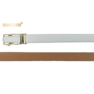 Thắt lưng nữ da thật cao cấp nhãn hiệu Macsim ts005