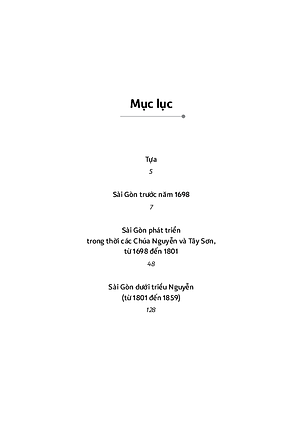 Lược Sử Sài Gòn Từ Thế Kỷ XVII Đến Khi Pháp Xâm Chiếm (1859)