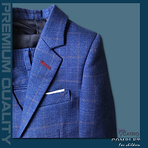 BỘ ĐỒ VEST BÉ TRAI CATRIO PCT C20 CHO TRẺ EM TỪ 2 TUỔI ĐẾN 7 TUỔI (11KG ĐẾN 26KG) THUỘC BST QUẦN ÁO COMPLET VESTON TRẺ EM CATRIO MÙA THU ĐÔNG