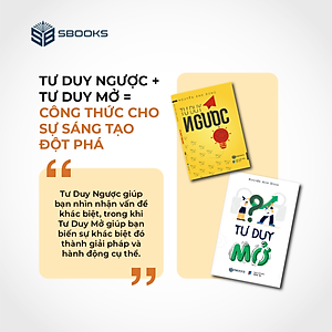Combo Tư Duy Ngược + Tư Duy Mở (Nguyễn Anh Dũng) SBOOKS