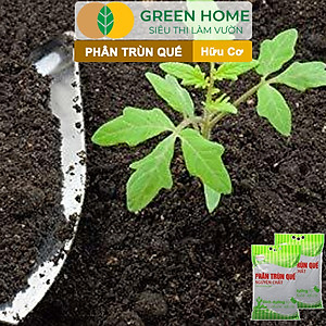 Phân Trùn Quế Greenhome, Lavamix, Bao 2kg, Nguyên Chất, Bổ Sung Dinh Dưỡng, Cải Tạo Đất, Hữu Cơ Tiện Lợi, Bón Rau, Hoa