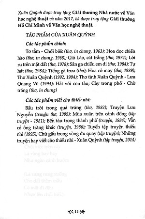 Sách Văn Học Trong Nhà Trường: Thơ Xuân Quỳnh