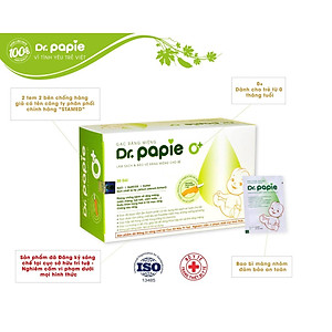 Gạc Rơ Lưỡi Dr.Papie Vệ Sinh Răng Miệng Cho Bé